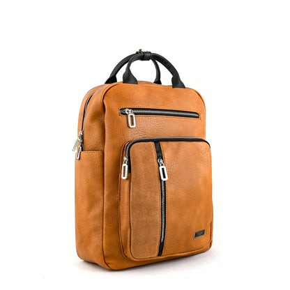 MOCHILA PORTA NOTEBOOK MERCIER CAMEL