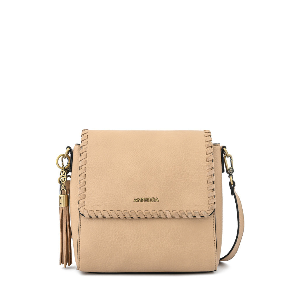 BANDOLERA EVELYN BEIGE