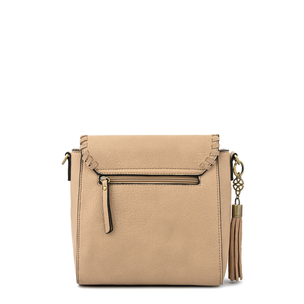 BANDOLERA EVELYN BEIGE