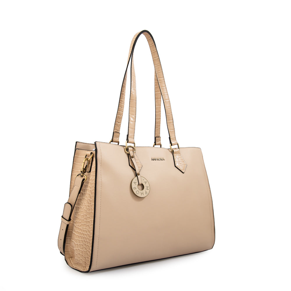 CARTERA PORTA NOTEBOOK 12" NILA BLANCO