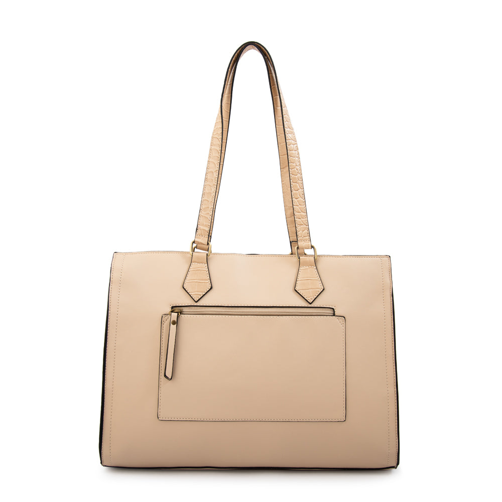 CARTERA PORTA NOTEBOOK 12" NILA BLANCO