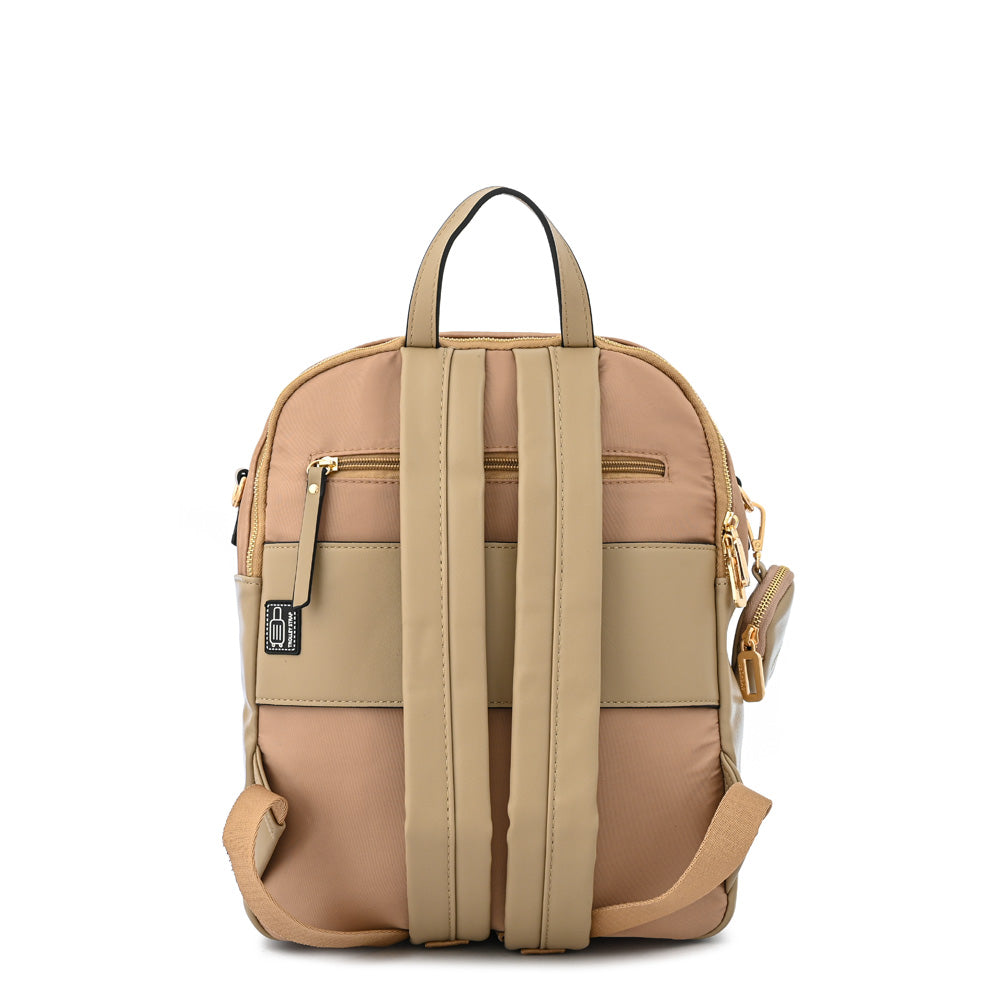 MOCHILA PORTA NOTEBOOK MEI BEIGE