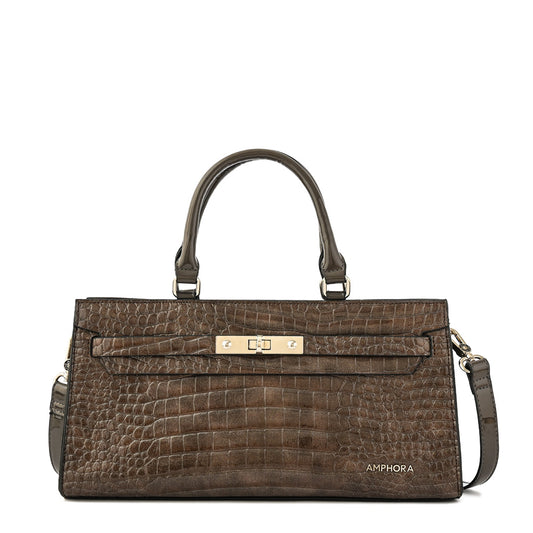 CARTERA BAGUETTE JULIA TAUPE