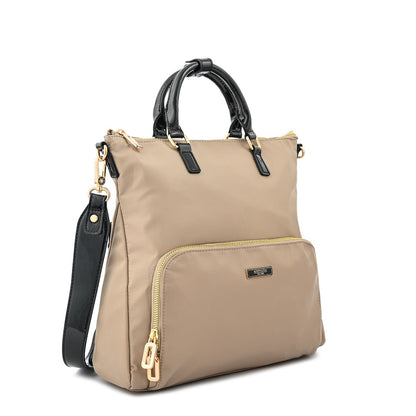 MOCHILA PORTA TABLET LAURI BEIGE