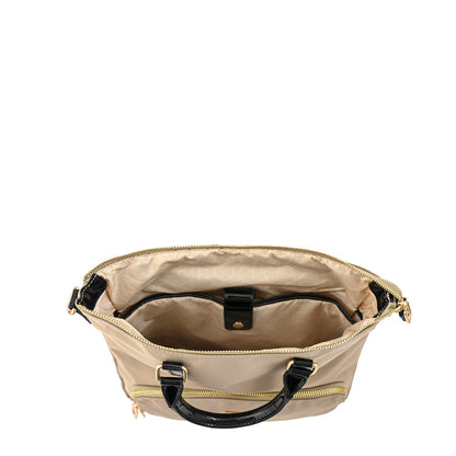 MOCHILA PORTA TABLET LAURI BEIGE