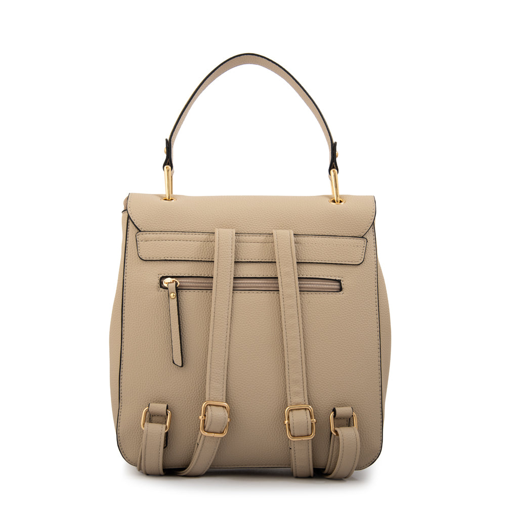 MOCHILA LIBIA BEIGE