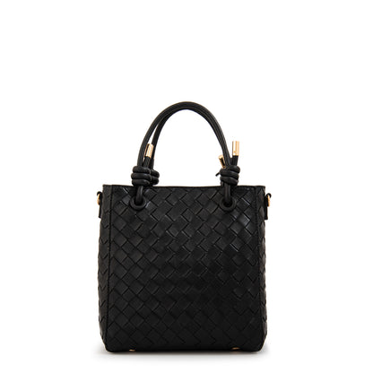BANDOLERA ITALIA NEGRO TRENZADO