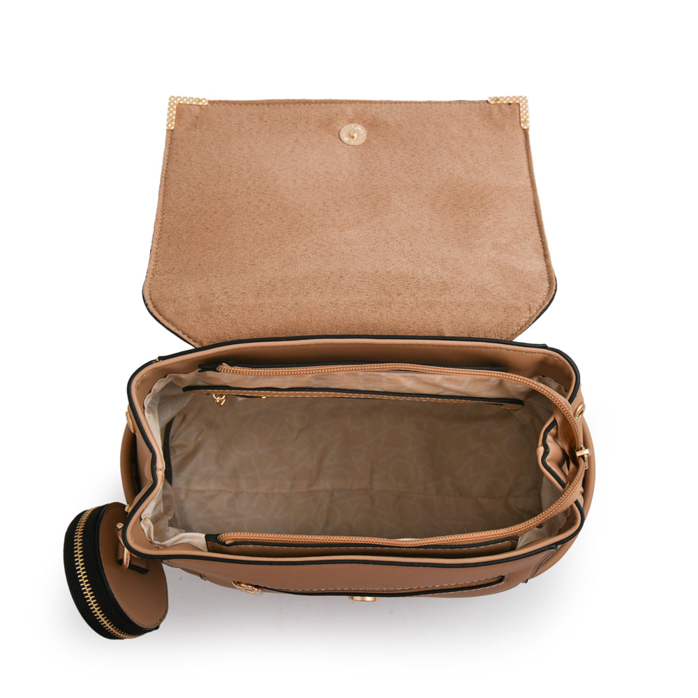 MOCHILA CORCEGA BEIGE