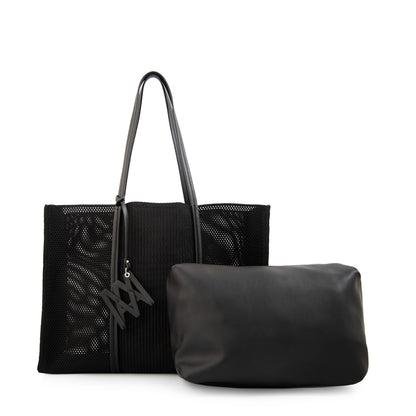 CARTERA DE PLAYA GIULIANA NEGRO