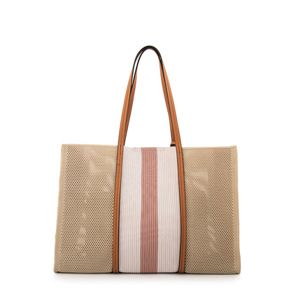 CARTERA DE PLAYA GIULIANA BEIGE