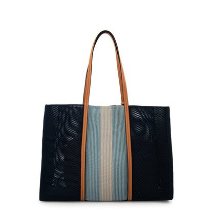 CARTERA DE PLAYA GIULIANA AZUL