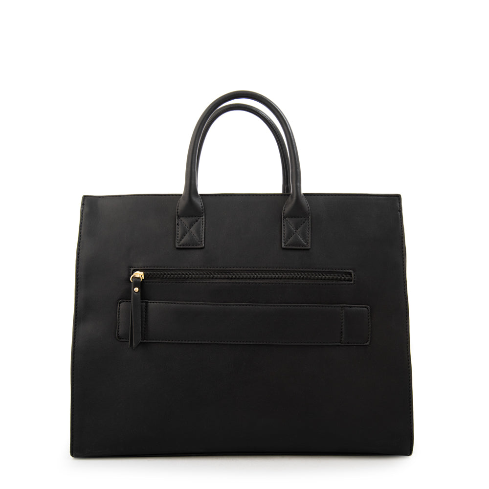 CARTERA PORTA NOTEBOOK 13" MABEL NEGRO