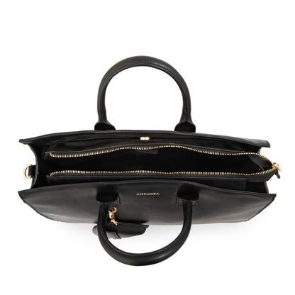 CARTERA PORTA NOTEBOOK 13" MABEL NEGRO