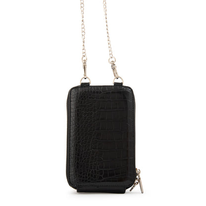 BANDOLERA PORTA CELULAR BOGA NEGRO