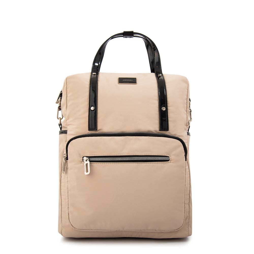 MOCHILA PORTA NOTEBOOK 14" CECILIA BEIGE