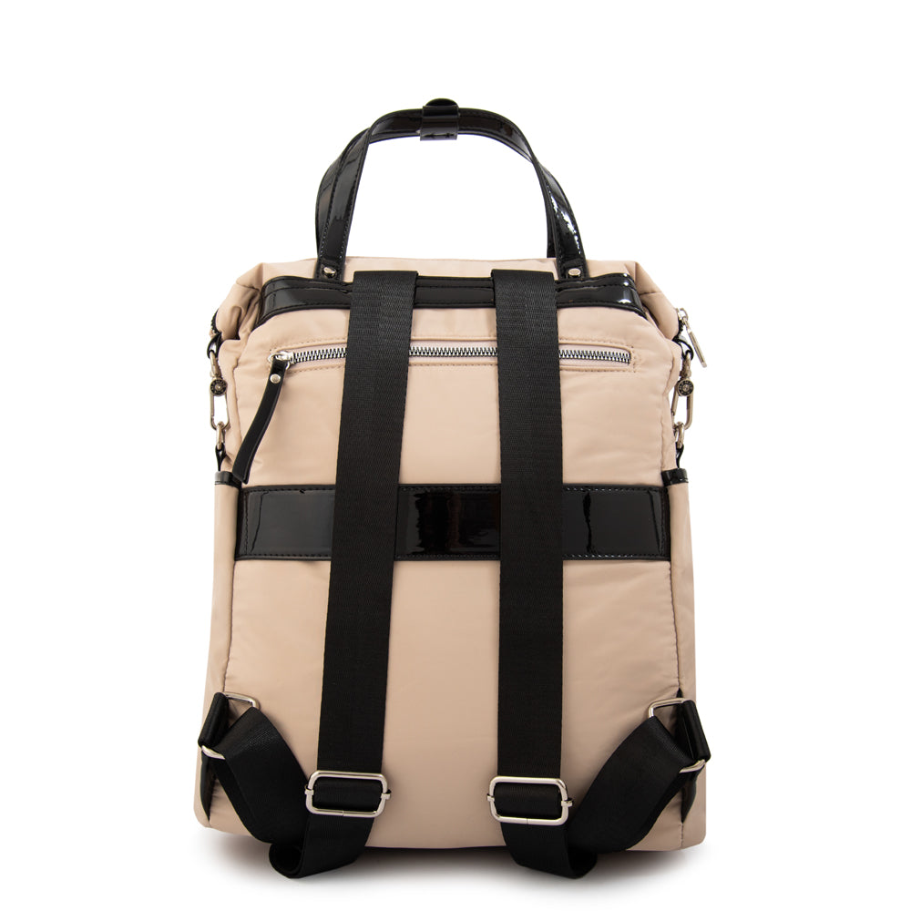 MOCHILA PORTA NOTEBOOK 14" CECILIA BEIGE