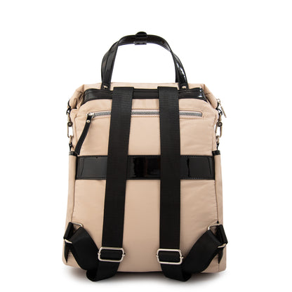 MOCHILA PORTA NOTEBOOK 14" CECILIA BEIGE