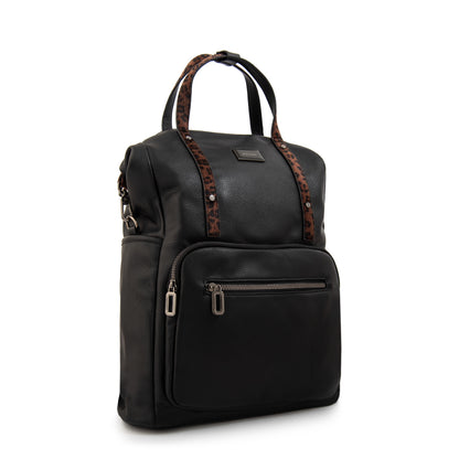 MOCHILA PORTA NOTEBOOK 14" CECILIA NEGRO