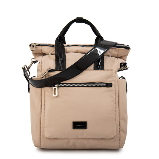 MOCHILA PORTA NOTEBOOK 13" CECILIA BEIGE