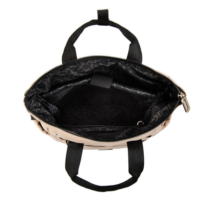 MOCHILA PORTA NOTEBOOK 13" CECILIA BEIGE