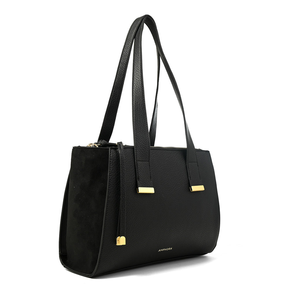 CARTERA TRES DIVISIONES BELINDA NEGRO