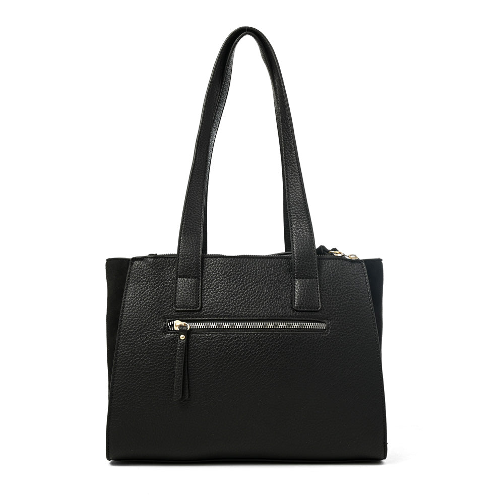 CARTERA TRES DIVISIONES BELINDA NEGRO