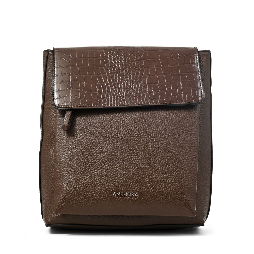 MOCHILA CHARLOTE MARRÓN