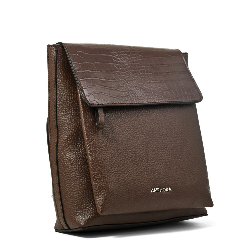 MOCHILA CHARLOTE MARRÓN