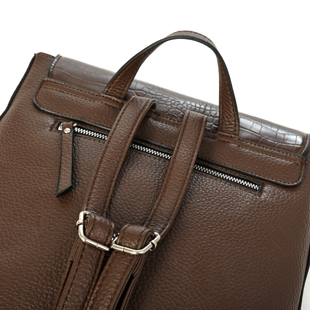 MOCHILA CHARLOTE MARRÓN