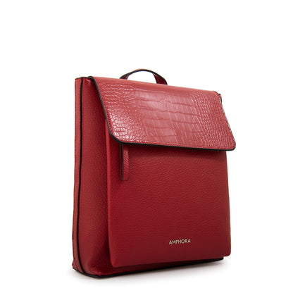 MOCHILA CHARLOTE ROJO