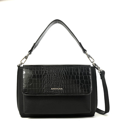 BANDOLERA CHARLOTE NEGRO