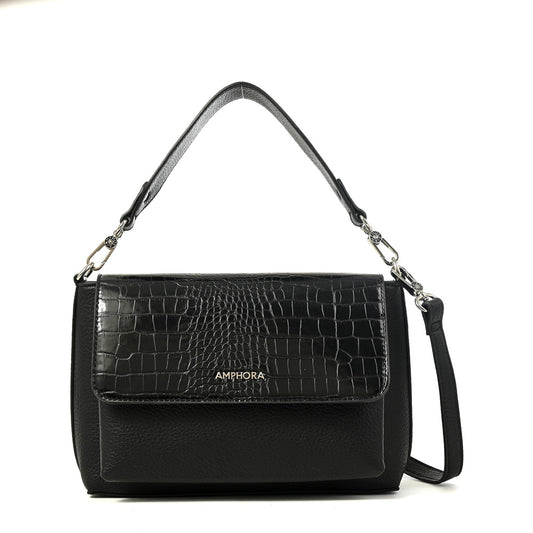 BANDOLERA CHARLOTE NEGRO