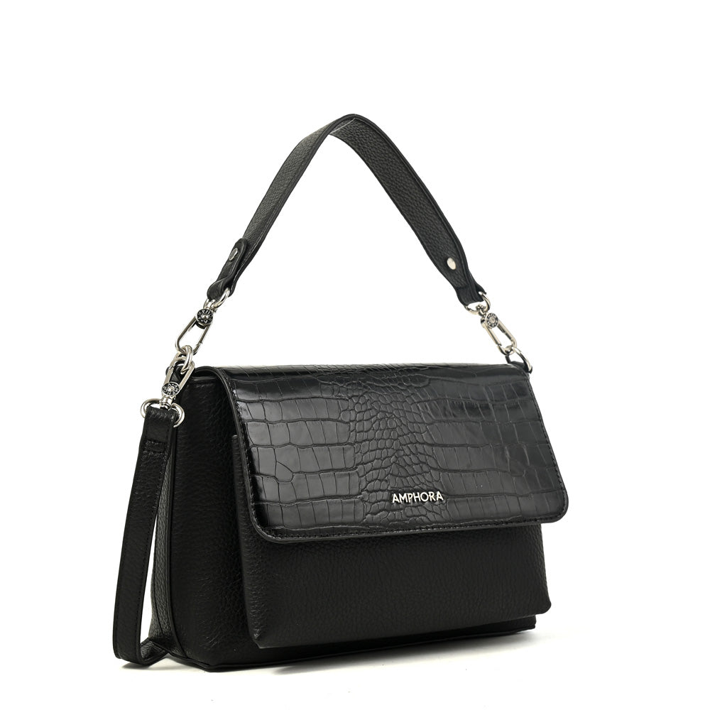 BANDOLERA CHARLOTE NEGRO