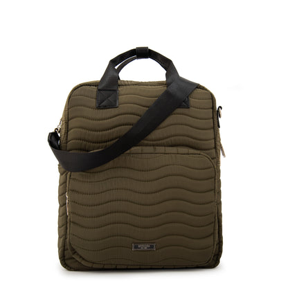 MOCHILA EVELYN PORTA 13" NOTEBOOK VERDE