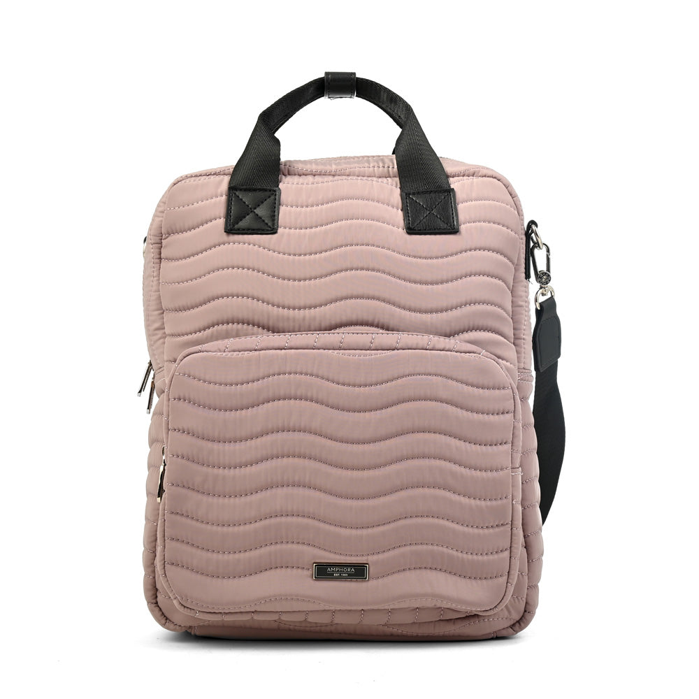 MOCHILA EVELYN PORTA NOTEBOOK 13" ROSA