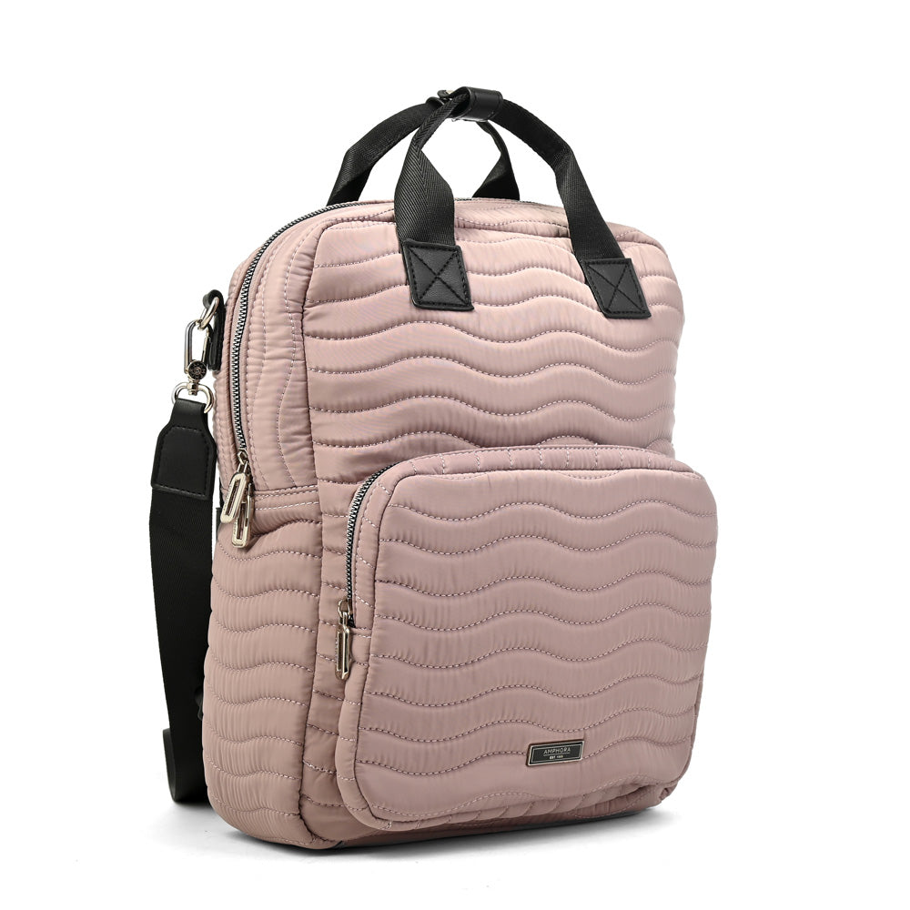 MOCHILA EVELYN PORTA NOTEBOOK 13" ROSA