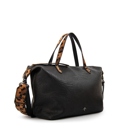 CARTERA SANTANA NEGRO PRINT