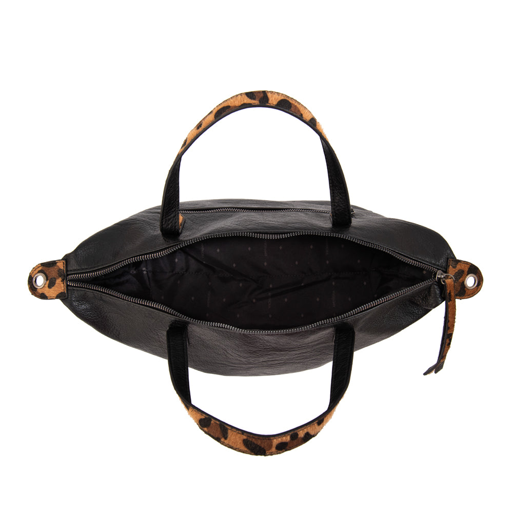 CARTERA SANTANA NEGRO PRINT