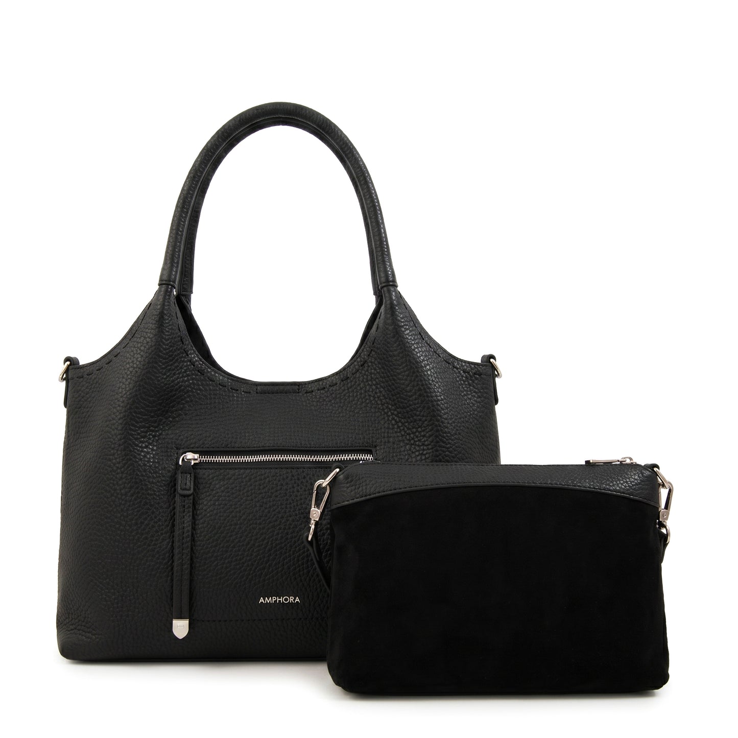 CARTERA CORTE RECTO LYS NEGRO