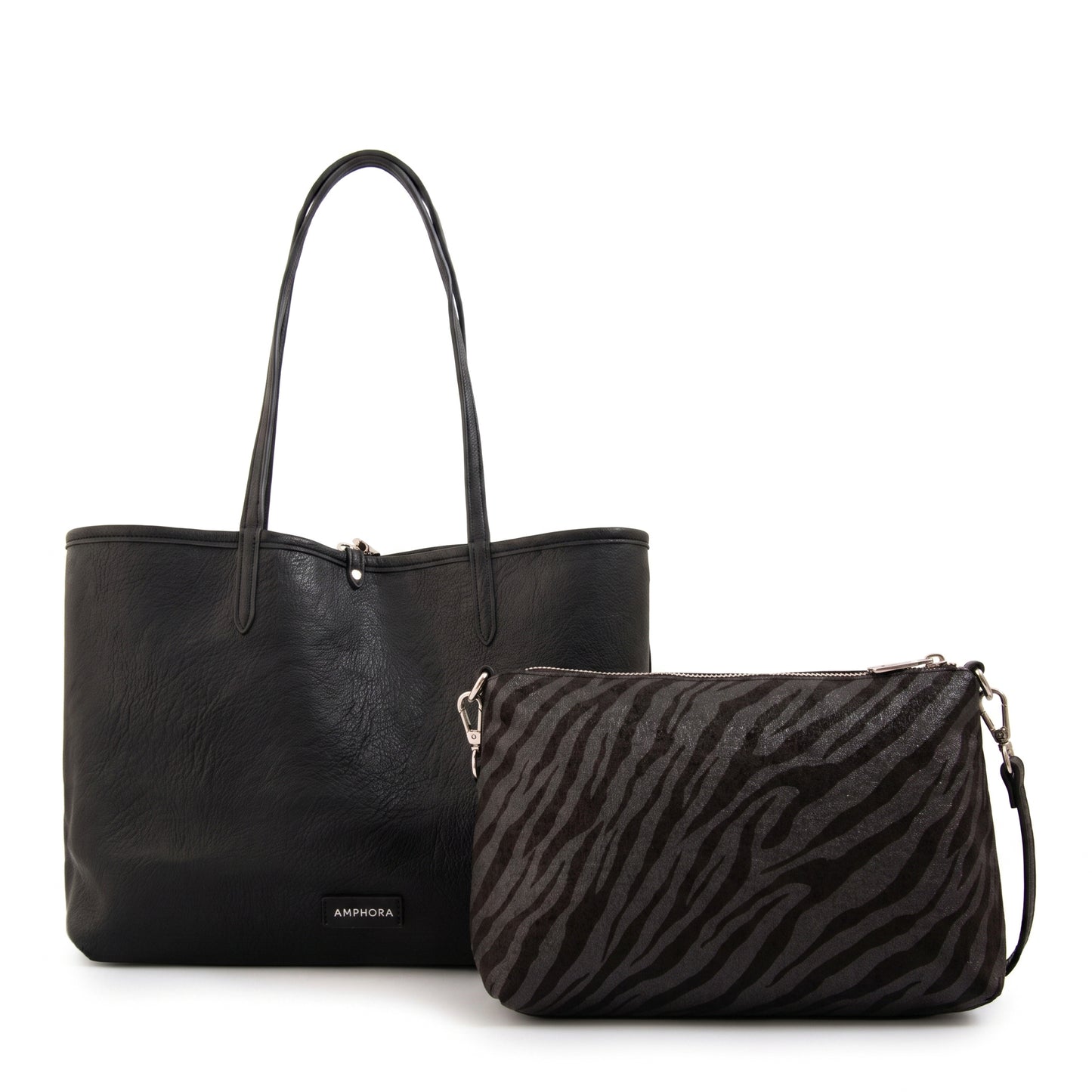 CARTERA REVERSIBLE MOIRA NEGRO