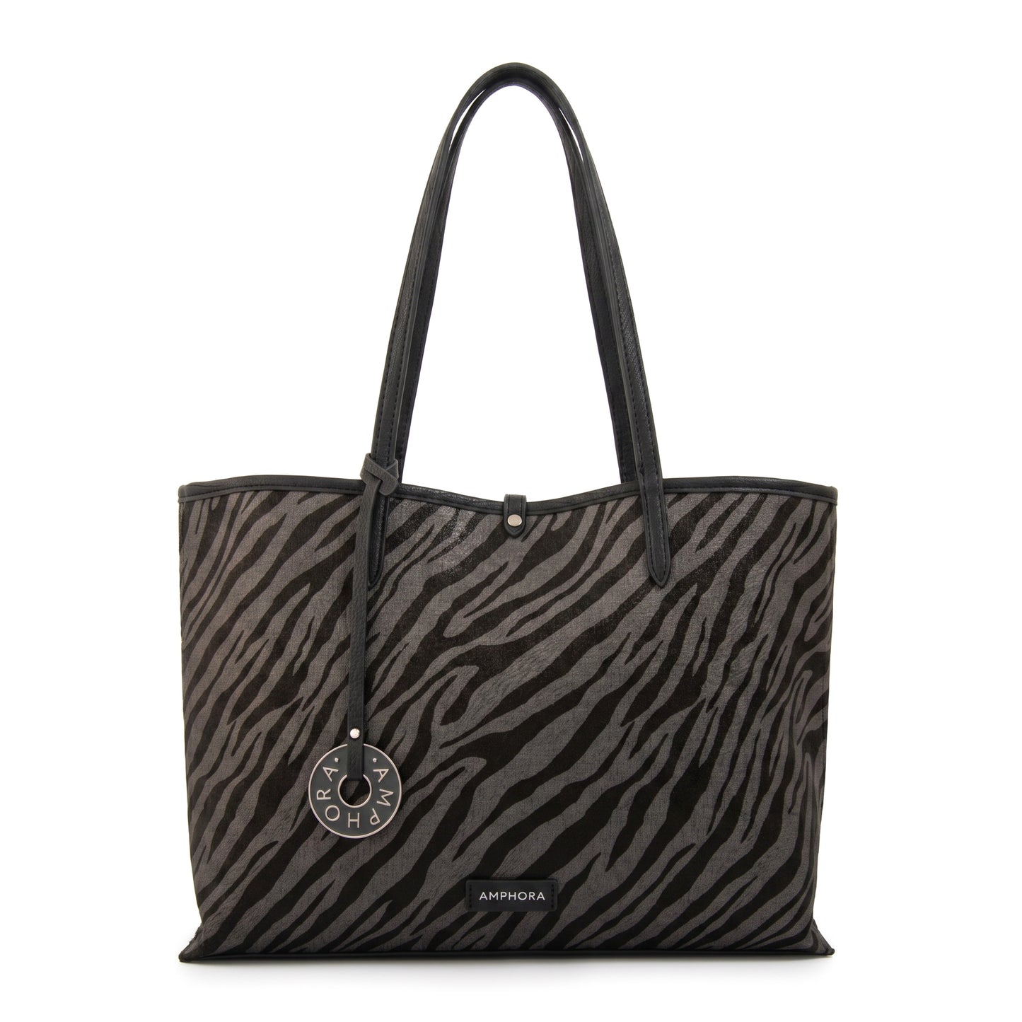 CARTERA REVERSIBLE MOIRA GRIS
