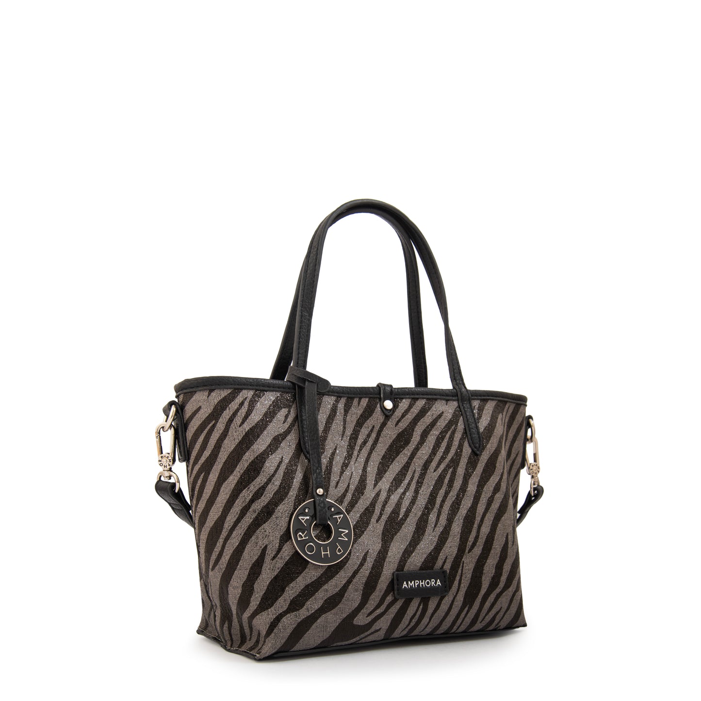 CARTERA REVERSIBLE MOIRA GRIS