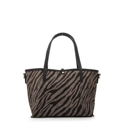 CARTERA REVERSIBLE MOIRA GRIS