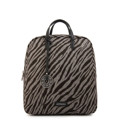 MOCHILA MOIRA GRIS
