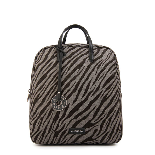 MOCHILA MOIRA GRIS