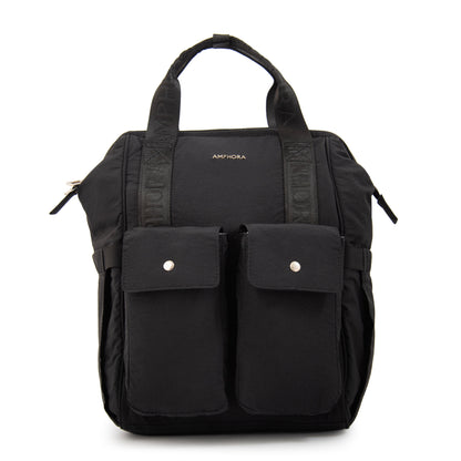 MOCHILA MATERNAL LUCRECIA NEGRO
