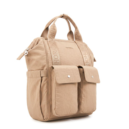 MOCHILA MATERNAL LUCRECIA BEIGE