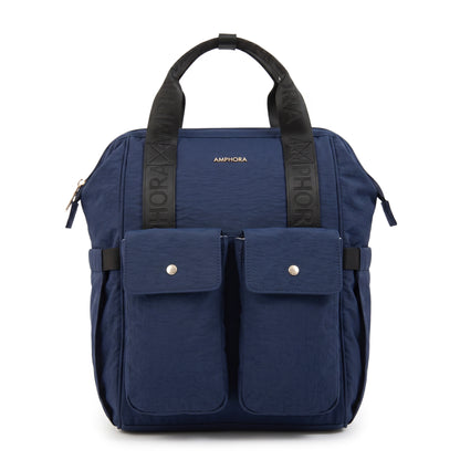 MOCHILA MATERNAL LUCRECIA AZUL