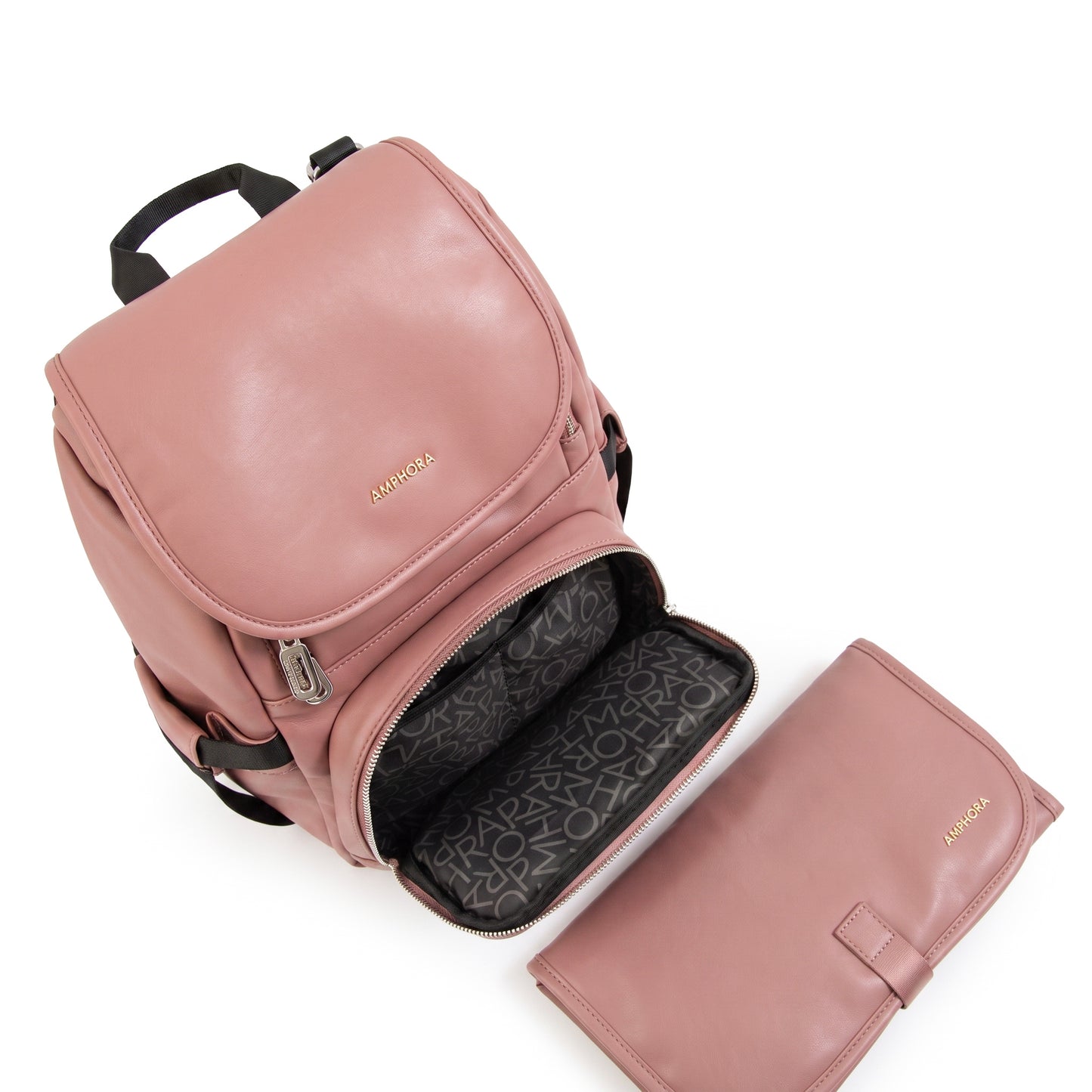 MOCHILA MATERNAL DUNA ROSA