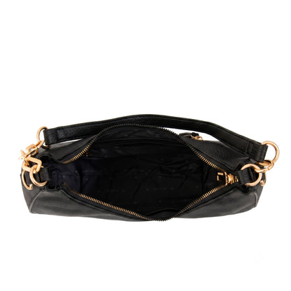 CARTERA CORTE OVAL ANGELA NEGRO